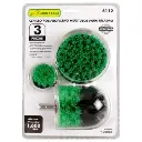 Cepillo de polipropileno multiusos para taladro con 3 pzas | Lion Tools