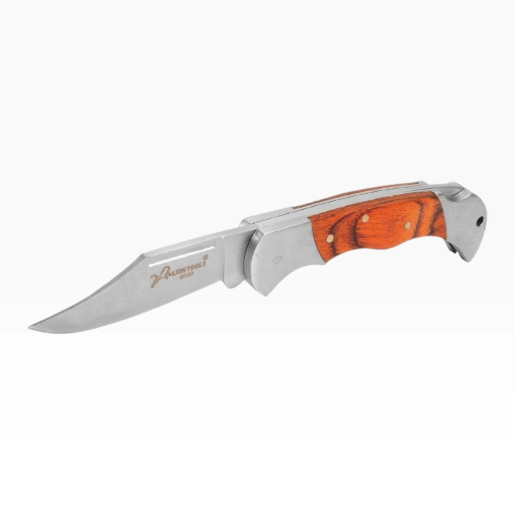 Navaja 3 1/2" mango de madera | Lion Tools