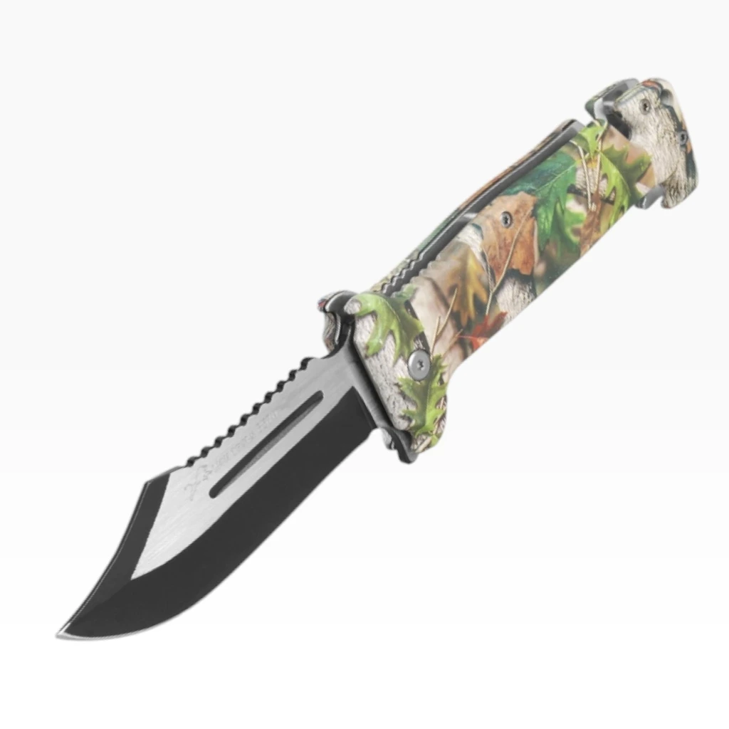Navaja 4" camuflaje rompevidrios | Lion Tools