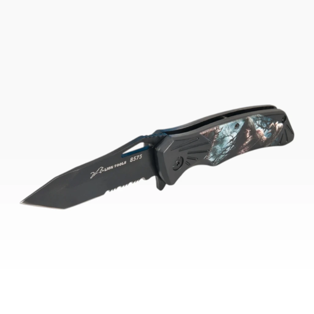 Navaja 4" muerte pavonada | Lion Tools