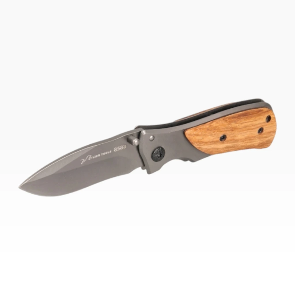 Navaja 3" mango de madera | Lion Tools