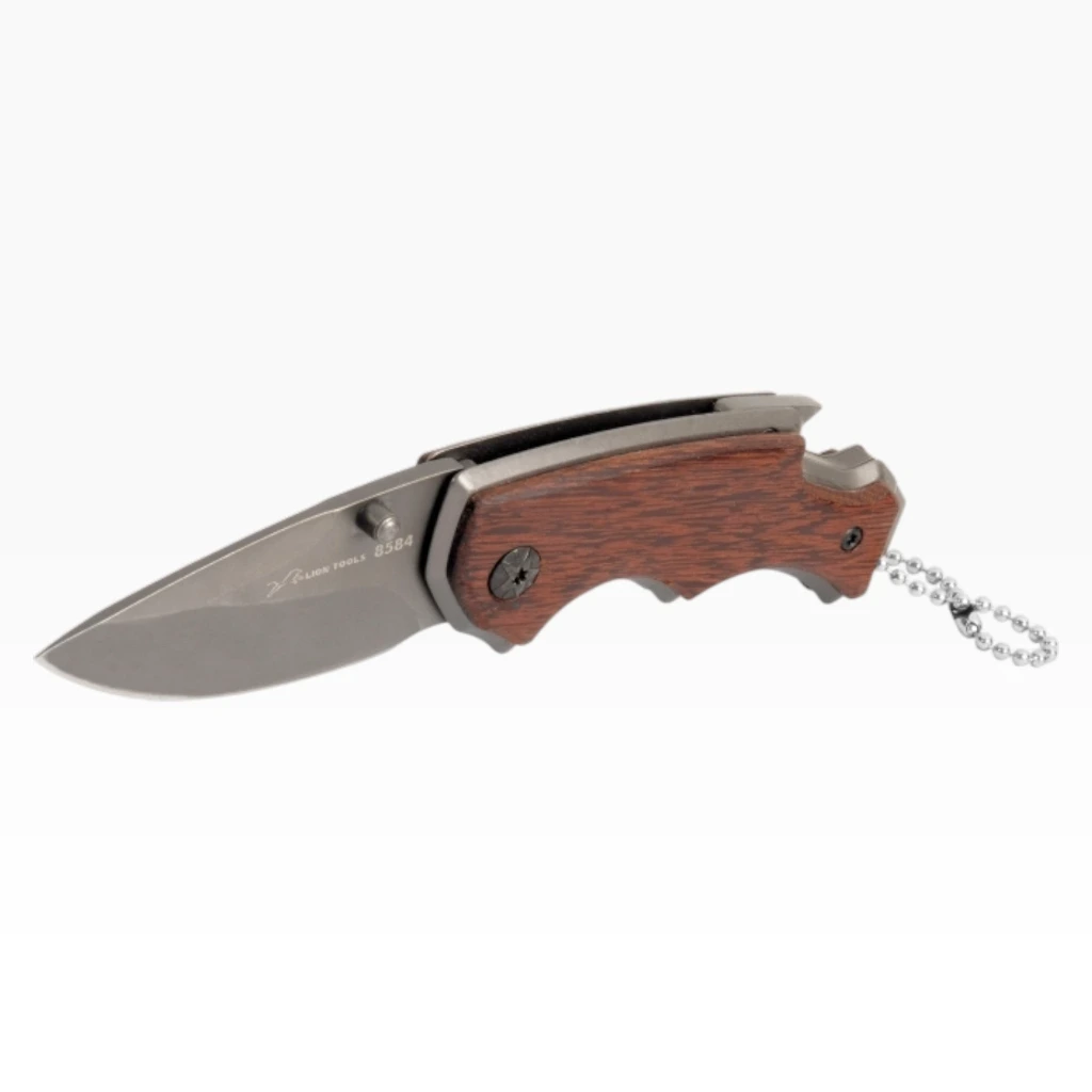 Navaja monte 3" mango de madera | Lion Tools