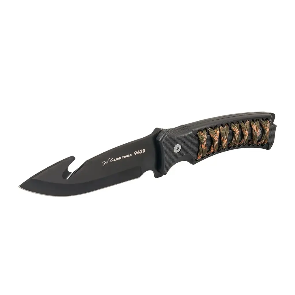 [9420] Cuchillo 5" hoja pavonada Lion tools