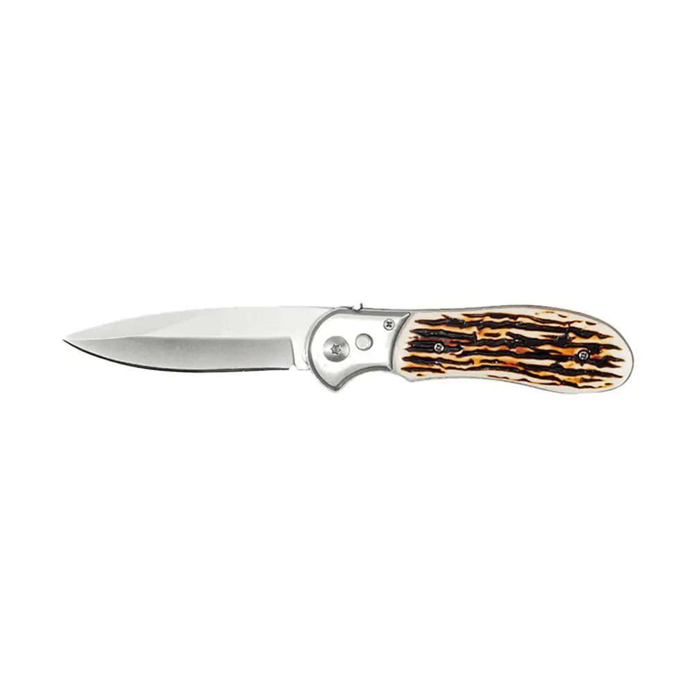 Navaja 3 1/2" monte mango tipo hueso automática | Lion Tools