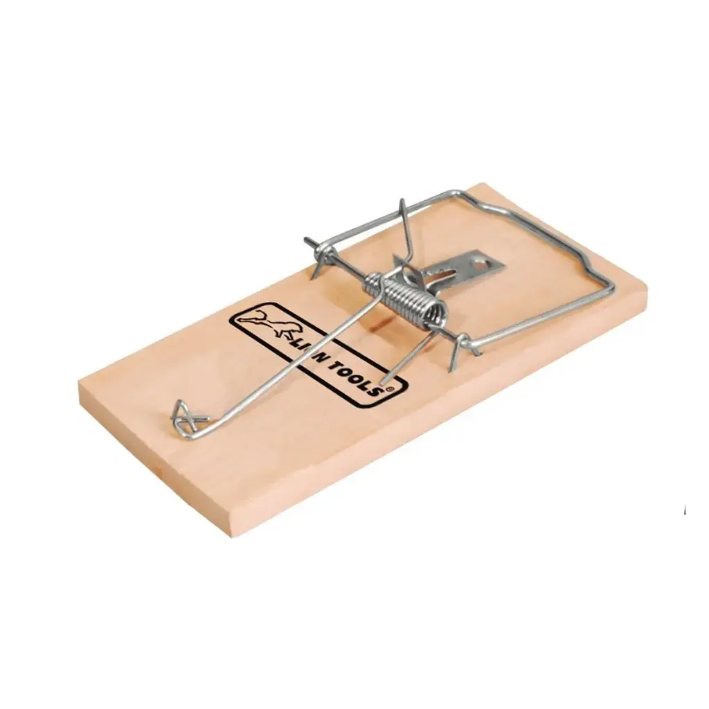 [0322] Ratonera de madera grande Trampa | Lion tools