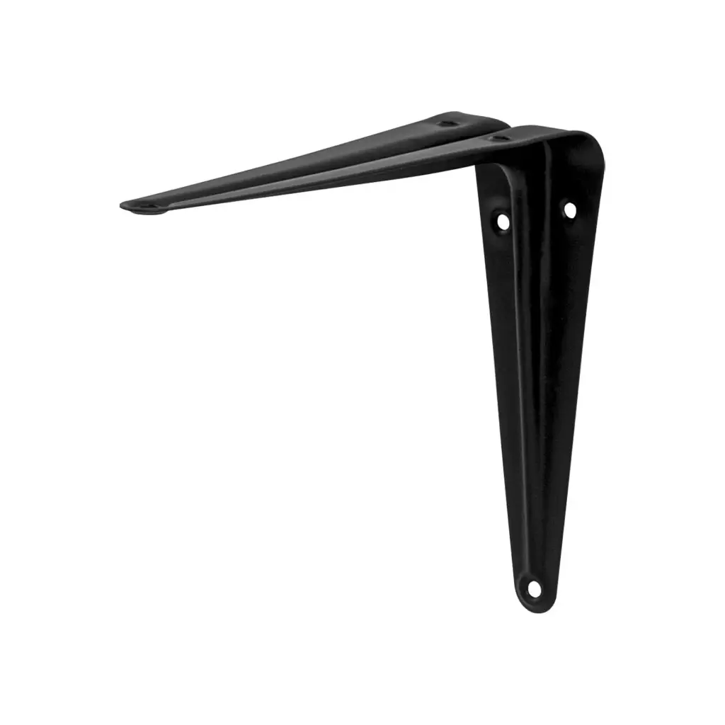 [44451] Ménsula de acero 5" x 6" negro | Fiero