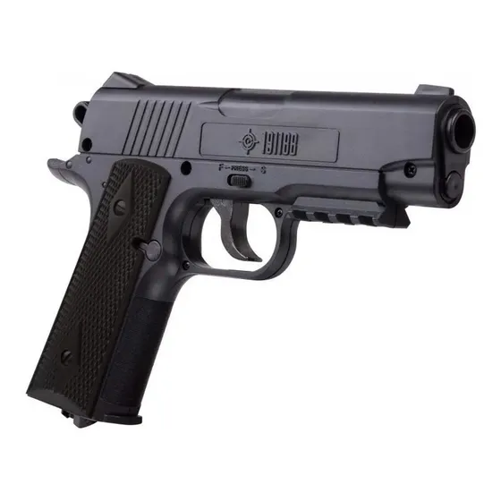 [0570] Pistola deportiva semiautomática Crosman 1911BB CO₂ calibre 4.5 mm