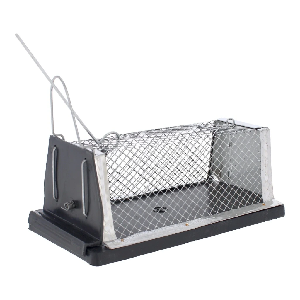[0202] Trampa para Raton Jaula #3  base plastico| Ratonera | Jolmar