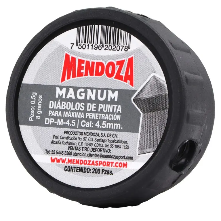 [4670] Despachador Diábolo Magnum Mendoza calibre 4.5 mm (200 piezas)