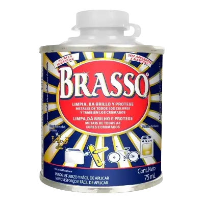 [RCO014] Brasso limpia metal líquido 75 ml