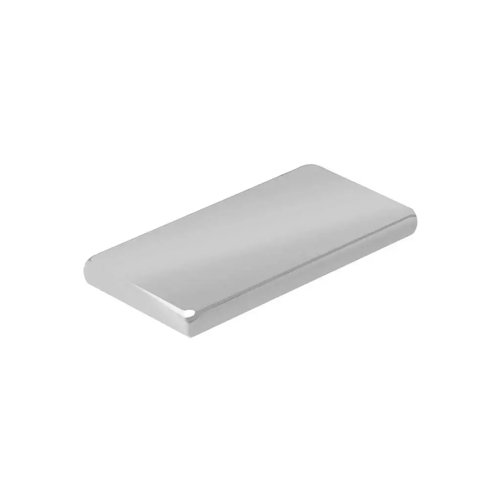 Imán neodimio 20×10×2mm rectangular 1pza | OBI