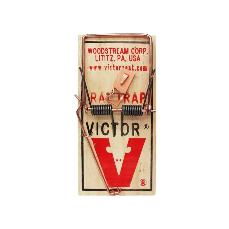 [IQZ010] Ratonera chica de madera trampa M040 | Victor