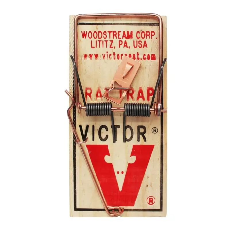 [IQZ011] Ratonera Grande de madera trampa VIC-200 | Victor