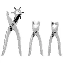 Juego de 3 pinzas sacabocados MRK-057 RORK