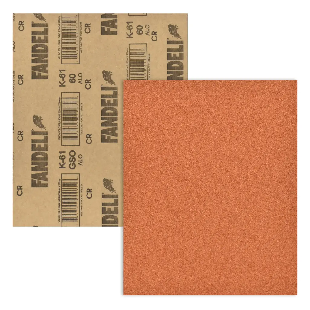 [85] Lija para madera Grueso Eco K-61 9" × 11" | Fandeli