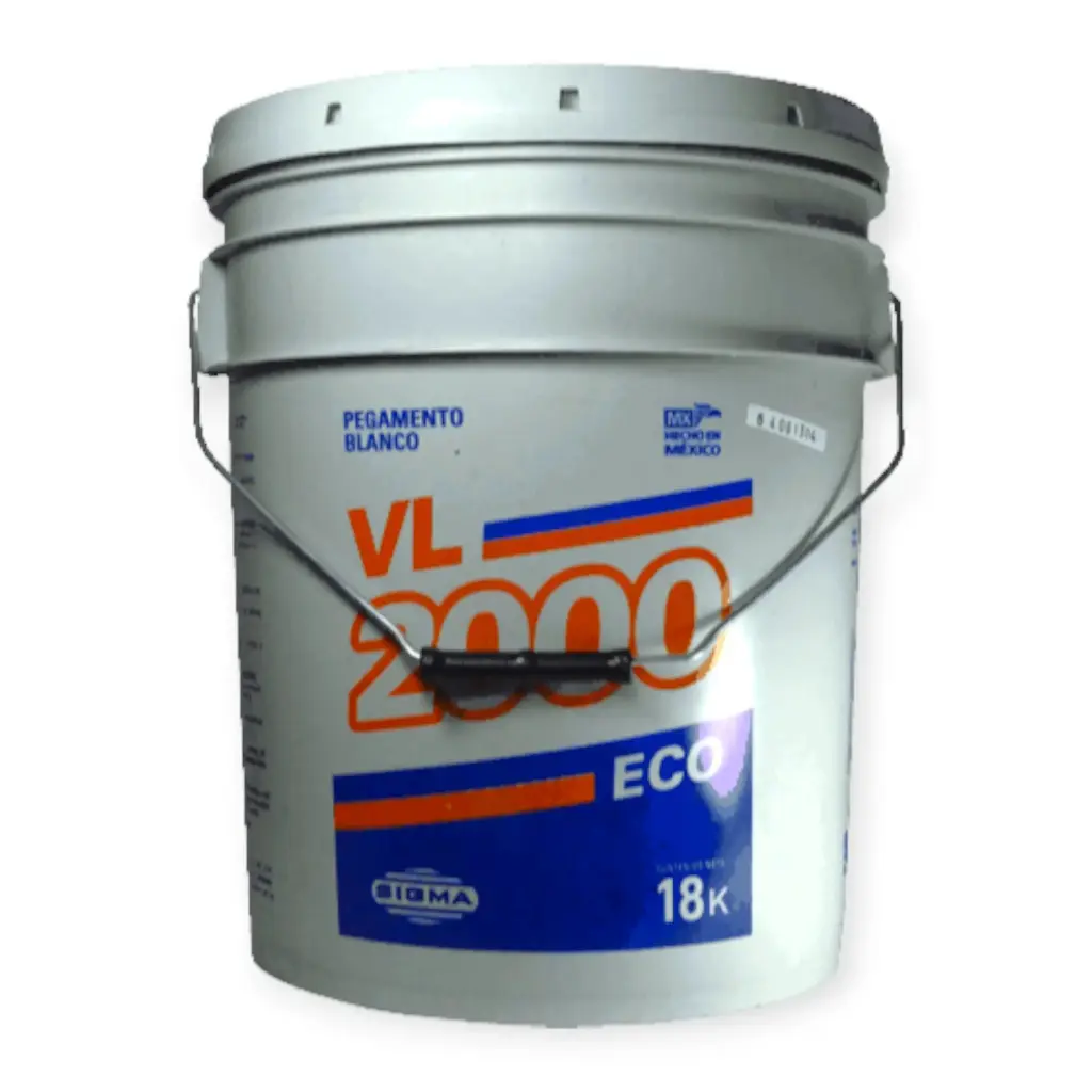 Cubeta de pegamento blanco eco 18KG Adhesivo VL2000