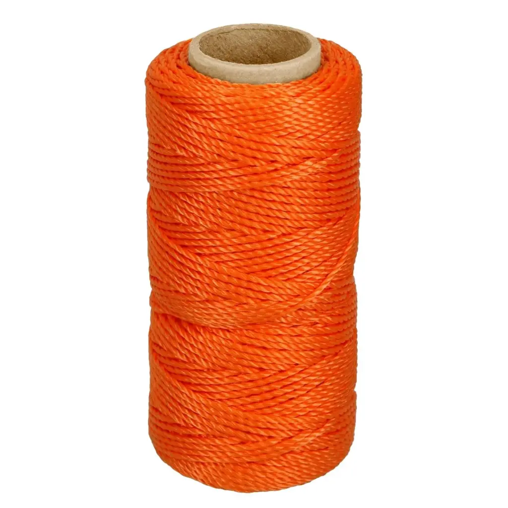[14051] Carrete naranja de hilo para albañil con 65m| Truper