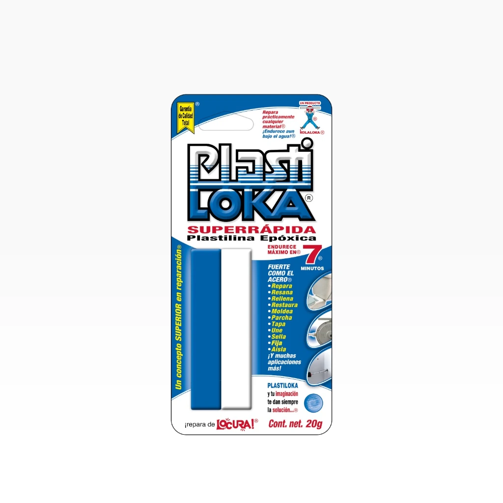 Plastiloka 20g azul Plastilina Epóxica | Kolaloka