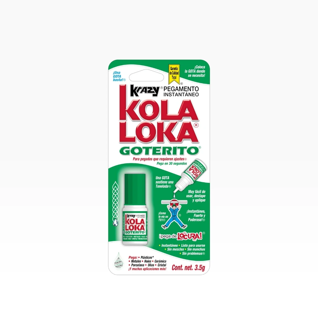 Adhesivo instantáneo 3.5G Goterito | Kolaloka