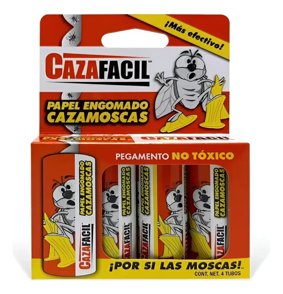 [ATLF124] Trampa Atrapa moscas Adhesiva Tira De Tubo Caza facil