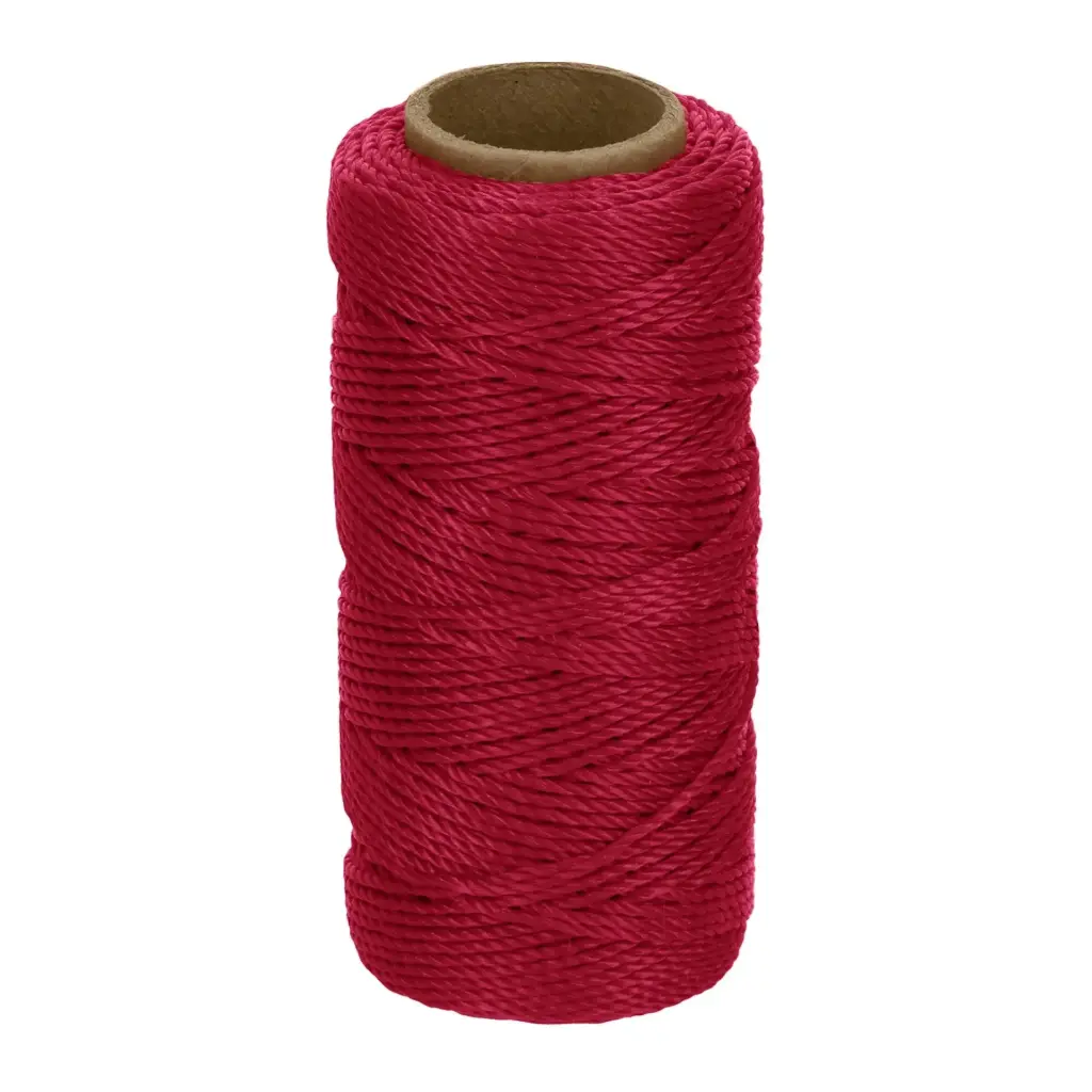[14046] Carrete rojo de hilo para albañil con 65m| Truper