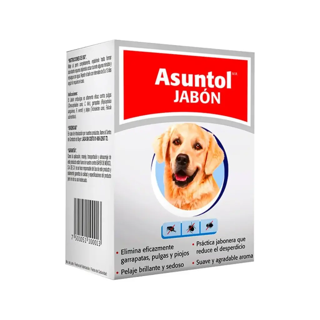 Jabón para perro 100 g | Asuntol