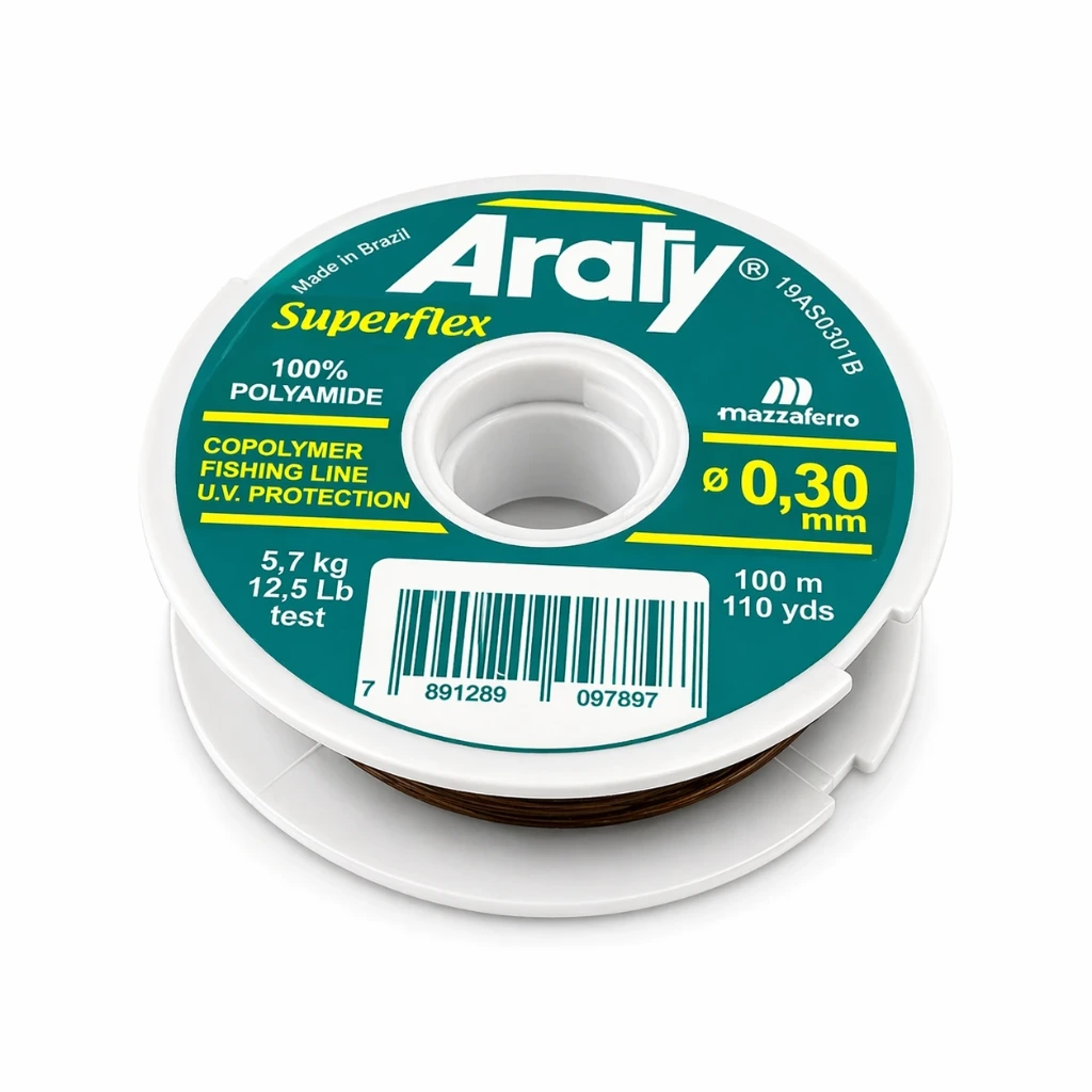 Hilo de pesca 0.30 mm Multicolor Pesca | Araty