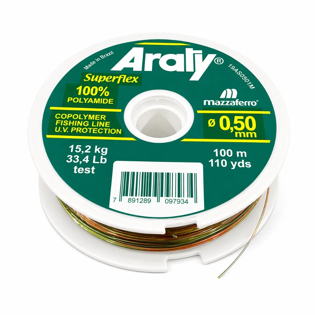 Hilo de pesca 0.50 mm Multicolor Pesca | Araty