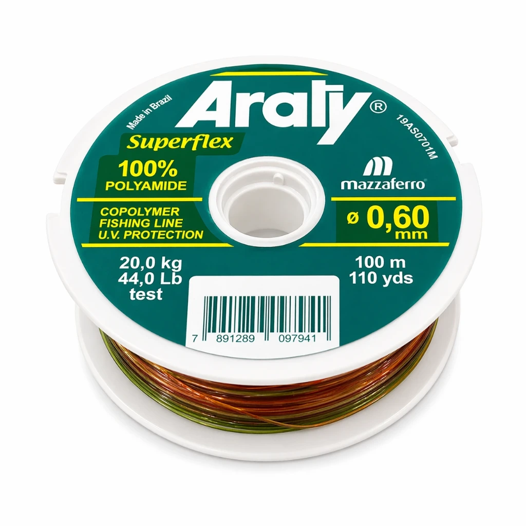 Hilo de pesca 0.60 mm Multicolor Pesca | Araty