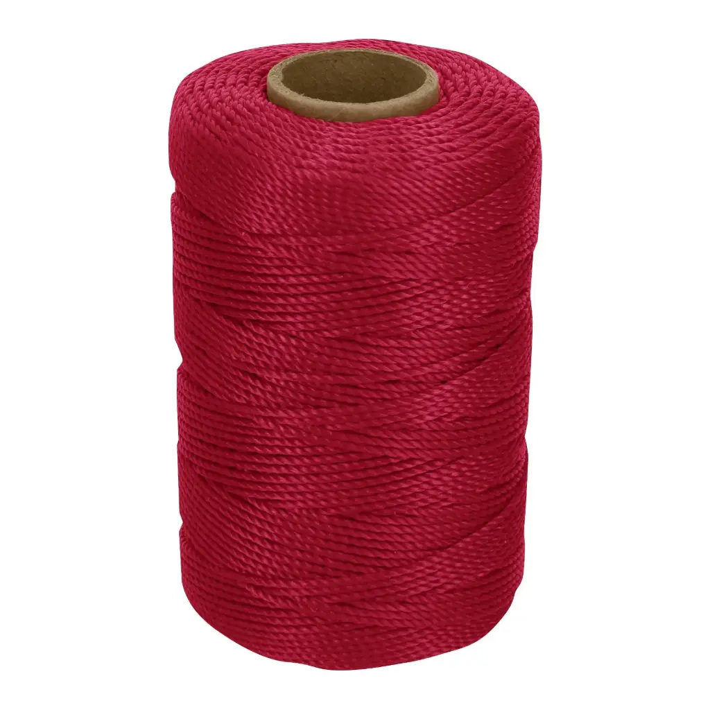[14054] Carrete Rojo de hilo para albañil con 165m| Truper