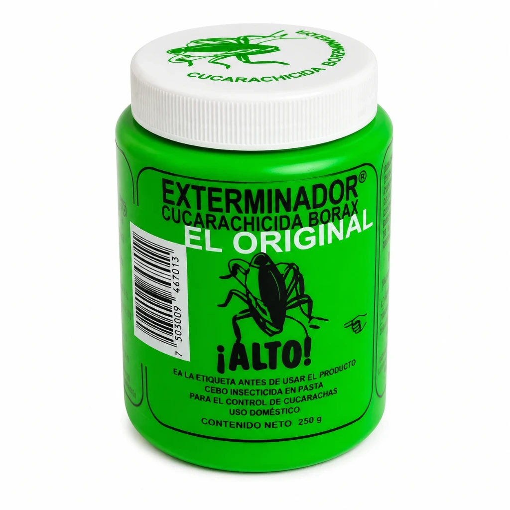Exterminador para cucaracha borax