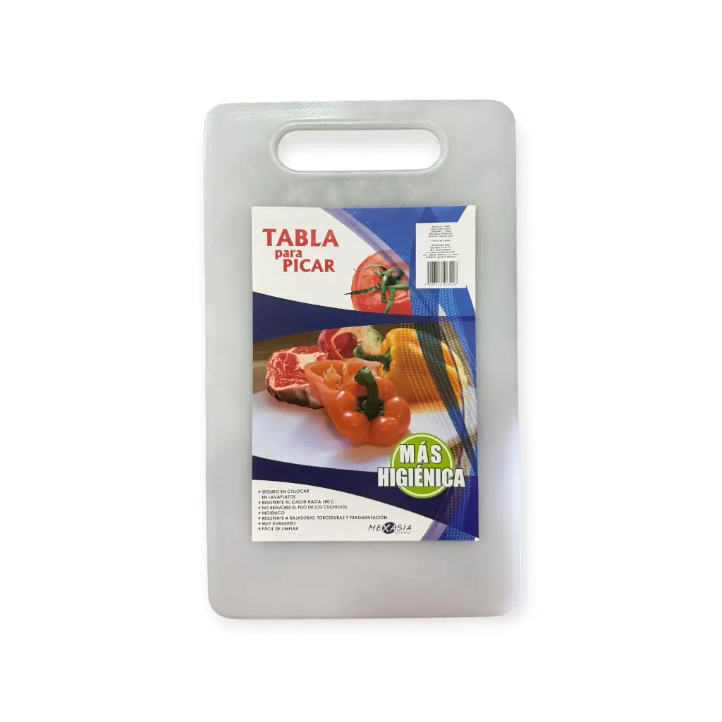 [S-4404] Tabla para picar 33x20cm -.5cm Grosor Cocina | Mexasia