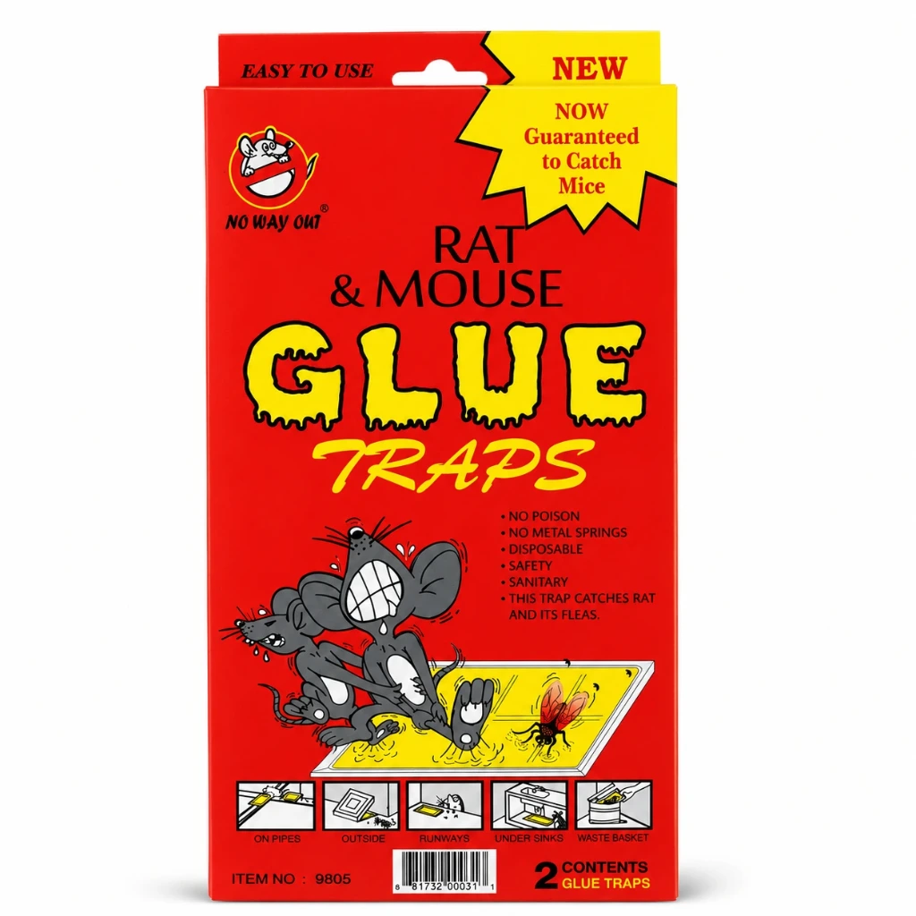[9805] Trampa para Ratón Grande con 2 Piezas | Glue Traps