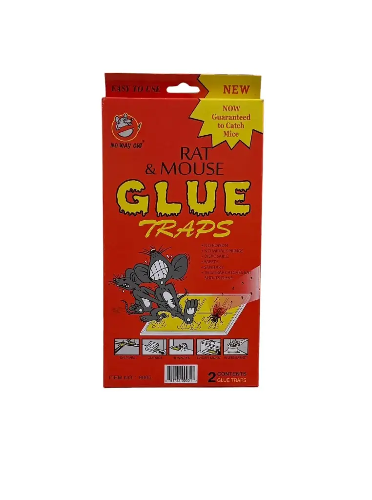 [9805] Trampa para Ratón Grande con 2 Piezas | Glue Traps