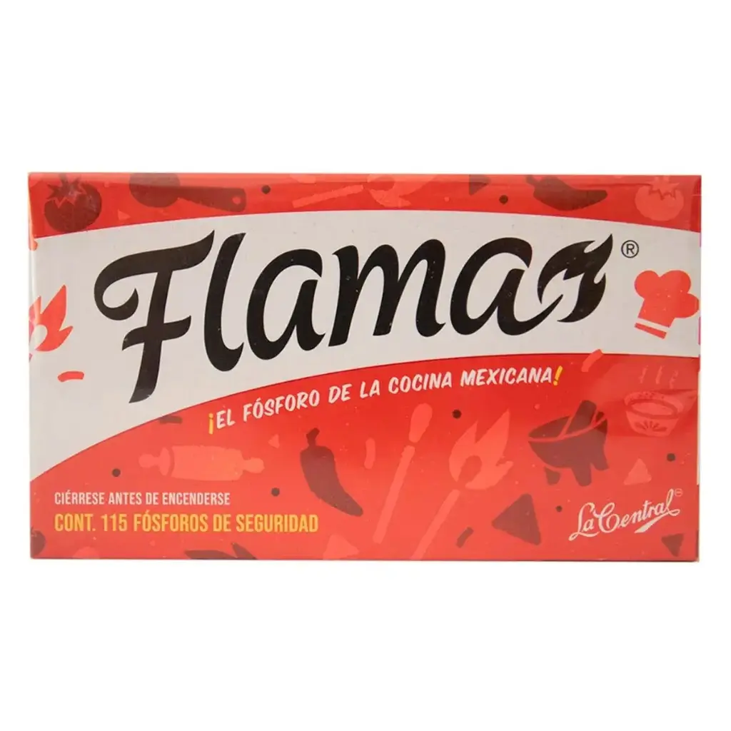 Cerillos caja 115 fósforos Grande | Flama
