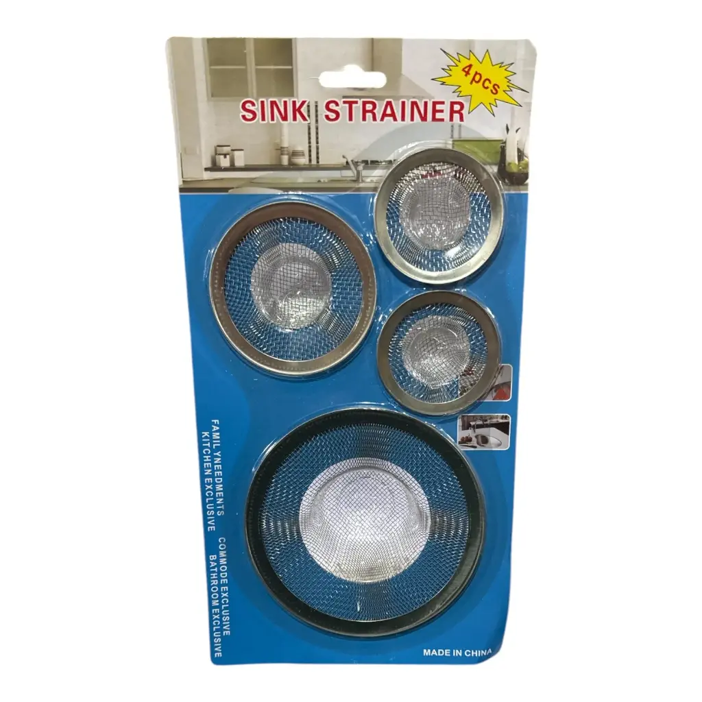 Coladeras para Fregadero 4pz Filtro | Mexasia