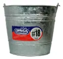 Balde lámina No.18 galvanizado | Cubasa