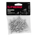 Bolsa de remache 1/8" x 3/16" de aluminio ala 1/4" con 50 pzas | Fiero