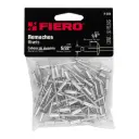 Bolsa de remache 5/32" x 1/4" de aluminio ala 5/16" con 50 pzas | Fiero