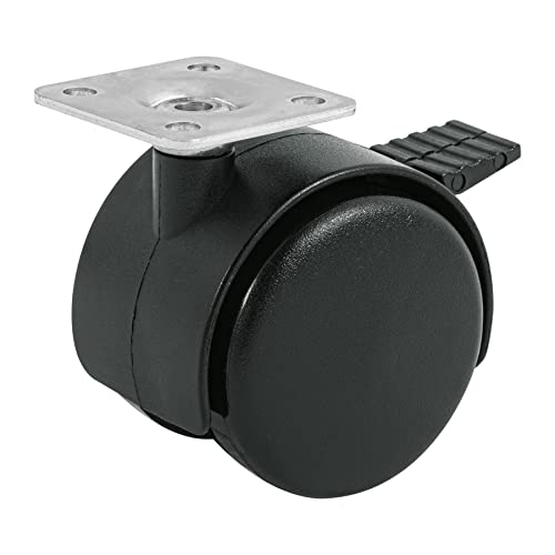 [44389] Rodaja tipo yoyo 50mm con freno | Rueda | Fiero