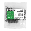 Bolsa Pija #8 x 3/4 negra multiusos con 100 pzas Tornillo | Fiero