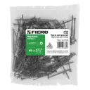 Bolsa Pija #8 x 2 1/2 negra multiusos con 100 pzas Tornillo | Fiero