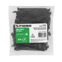 Bolsa Pija #14 x 4 negra multiusos con 100 pzas Tornillo | Fiero