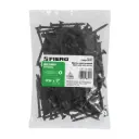 Bolsa Pija #14 x 3 negra multiusos con 100 pzas Tornillo | Fiero