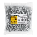 Bolsa Tornillo #5/32 x 1 1/2 Estufa galvanizado con 200 pzas | Fiero