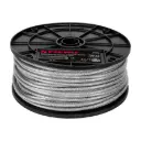 Carrete cable 1/8 recubierto PVC 7x19 75m|Fiero