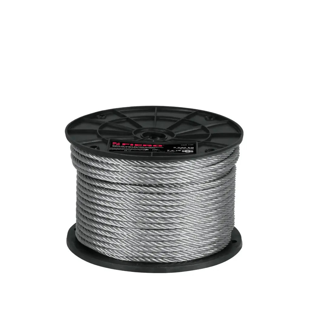 [44213] Carrete cable 1/4 rígido 7x19 75m|Fiero