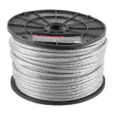 Carrete cable 3/16 recubierto PVC 7x7 75m|Fiero