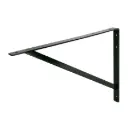 Ménsula de acero reforzada 13 x 20" Negro  | Fiero