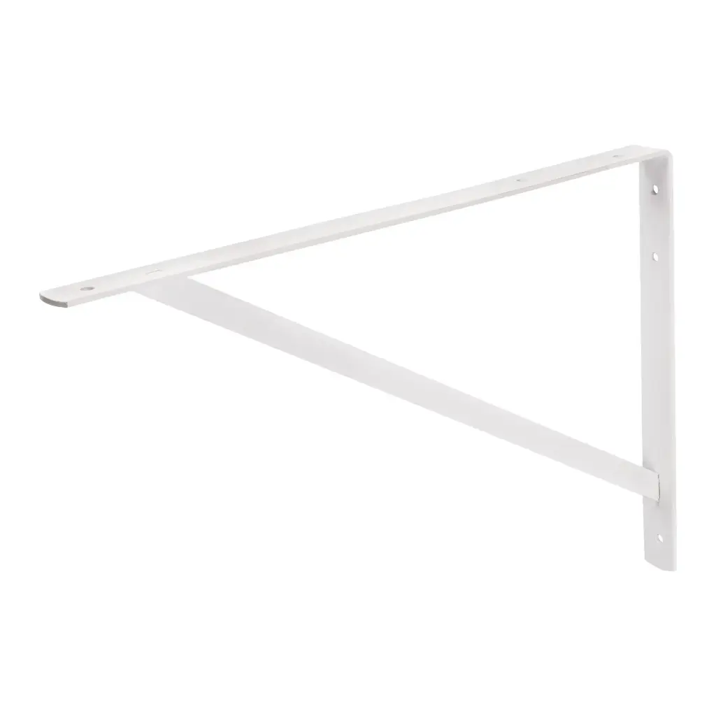 [44672] Ménsula de acero reforzada blanca 13 x 20" | Fiero
